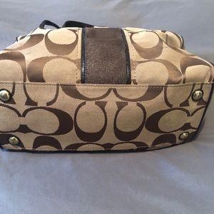 Coach brown purse